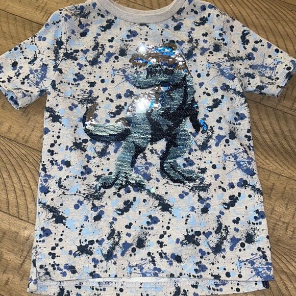 Sequins TRex🦖 🦖 Tee Shirt 👕 - Picture 4 of 17